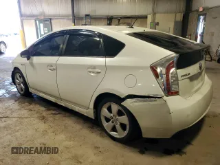 2013 Toyota Prius One with VIN JTDKN3DU2D5598707, listed as a Copart auction lot 53676085 with 171,732 mi miles and Salvage Title. Bid and sale history available at DreamBid. Image 2.