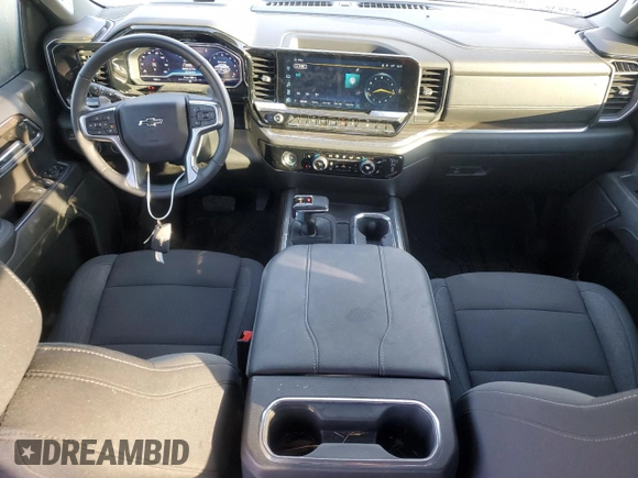 2024 Chevrolet Silverado 1500 RST with VIN 1GCPADED2RZ205360, listed as a Copart auction lot 89338995 with 17,509 mi miles and Salvage Title. Bid and sale history available at carsss.com. Image 8.