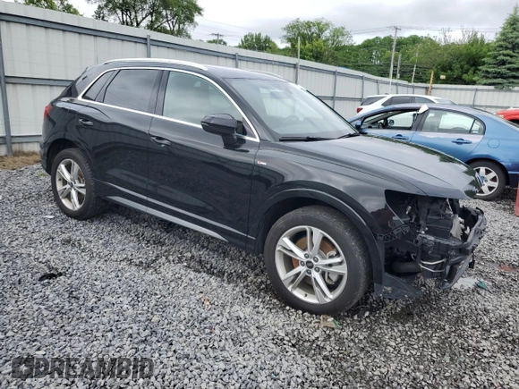 2023 Audi Q3 S line Premium Plus с VIN WA1EECF37P1138112, выставлен на аукционе Copart как лот 61012815 с пробегом 39 366 миль миль и Списание • Salvage title. История ставок и продаж доступна на DreamBid. Изображение 4.