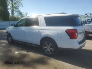 2024 Ford Expedition Max XLT with VIN 1FMJK1J89REA75543, listed as a Copart auction lot 54784445 with Not provided miles and Salvage title. Bid and sale history available at DreamBid. Image 2.