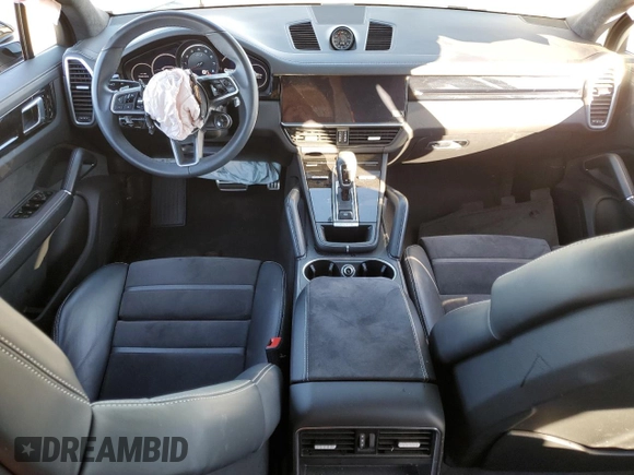 2021 Porsche Cayenne GTS with VIN WP1AG2AY3MDA34642, listed as a Copart auction lot 67523994 with 23,348 mi miles and Salvage title. Bid and sale history available at DreamBid. Image 8.