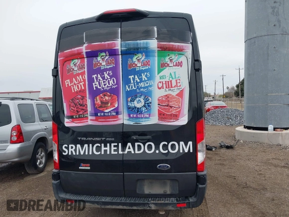 2023 Ford Transit Cargo with VIN 1FTBR3XG9PKA31930, listed as a IAAI auction lot 41397621 with 62,874 mi miles and . Bid and sale history available at DreamBid. Image 17.