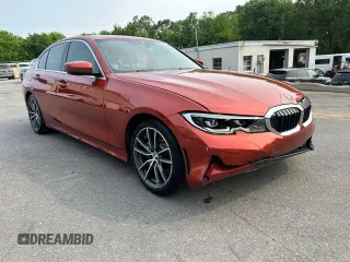 2022 BMW 3 Series 330i with VIN 3MW5R1J04N8C24737, listed as a Copart auction lot 60651665 with 59,638 mi miles and Clean title. Bid and sale history available at DreamBid. Image 4.
