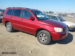 2007 Toyota Highlander with VIN JTEHP21A470204887, listed as a IAAI auction lot 41396572 with 227,739 mi miles. Bid and sale history available at carsss.com. Image 1.