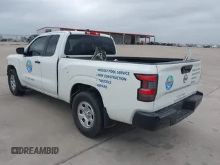 2023 Nissan Frontier S with VIN 1N6ED1CL3PN663398, listed as a IAAI auction lot 41934398 with 27,214 mi miles and . Bid and sale history available at DreamBid. Image 3.