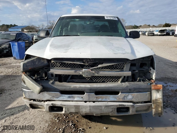 2005 Chevrolet Silverado 1500 Work Truck with VIN 1GCEC19X95Z200686, listed as a Copart auction lot 44107635 with 271,336 mi miles and Salvage Title. Bid and sale history available at carsss.com. Image 5.