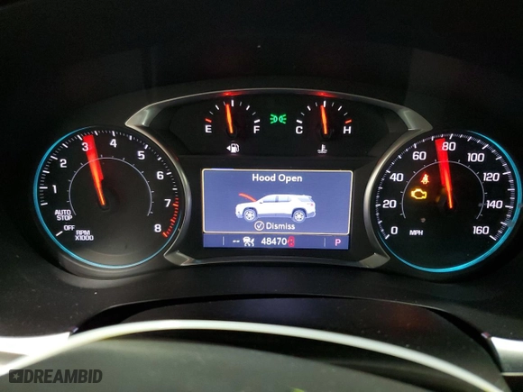 2022 Chevrolet Traverse LT Leather with VIN 1GNEVHKW1NJ126707, listed as a Copart auction lot 45018195 with 48,470 mi miles and Salvage Title. Bid and sale history available at carsss.com. Image 9.