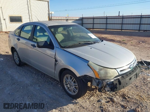2008 Ford Focus SE with VIN 1FAHP35N98W280472, listed as a IAAI auction lot 41859547 with 178,304 mi miles. Bid and sale history available at carsss.com. Image 1.