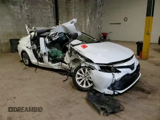 2020 Toyota Camry LE with VIN 4T1C11AK4LU998615, listed as a Copart auction lot 50336895 with 56,547 mi miles and Salvage Title. Bid and sale history available at DreamBid. Image 13.