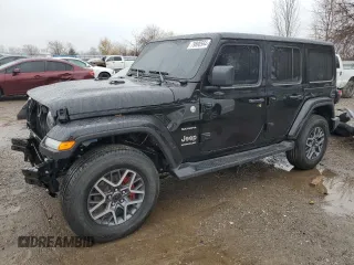 2024 Jeep Wrangler Sahara z VIN 1C4PJXEGXRW261849, wystawiony jako Copart lot #79890564 z przebiegiem Nie podano mil oraz Szkoda całkowita • Salvage title. Historia ofert i sprzedaży dostępna na DreamBid. Obrazek 1.