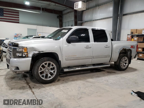 2012 Chevrolet Silverado 1500 LT with VIN 3GCPKSE72CG200369, listed as a Copart auction lot 48108045 with 245,934 mi miles and Salvage Title. Bid and sale history available at DreamBid. Image 1.
