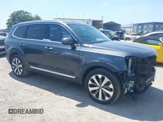 2021 Kia Telluride EX z VIN 5XYP34HC5MG134921, wystawiony jako IAAI lot #42302531 z przebiegiem 82 302 mil mil oraz . Historia ofert i sprzedaży dostępna na DreamBid. Obrazek 1.