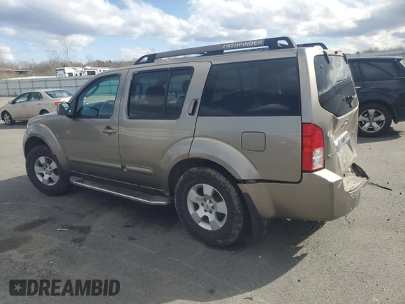 2005 Nissan Pathfinder SE с VIN 5N1AR18W45C785519, выставлен на аукционе Copart как лот 50410955 с пробегом 133 745 миль миль и Чистый • Clean title. История ставок и продаж доступна на DreamBid. Изображение 2.