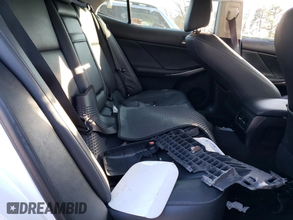 2017 Lexus IS 300 with VIN JTHCM1D23H5018315, listed as a Copart auction lot 76665123 with 67,836 mi miles and Non repairable. Bid and sale history available at DreamBid. Image 10.