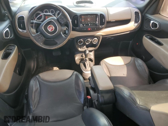 2014 FIAT 500L Lounge with VIN ZFBCFACH1EZ007063, listed as a Copart auction lot 76325754 with 154,736 mi miles and Non Repairable. Bid and sale history available at carsss.com. Image 8.
