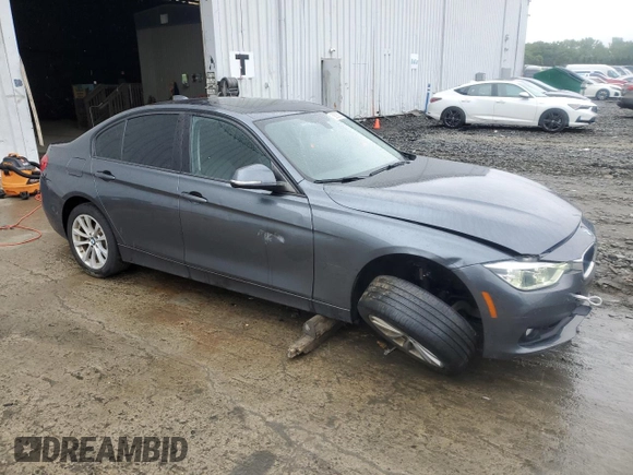 2018 BMW 3 Series 320i xDrive with VIN WBA8A3C52JA067443, listed as a Copart auction lot 59093005 with 69,078 mi miles and Salvage title. Bid and sale history available at DreamBid. Image 4.