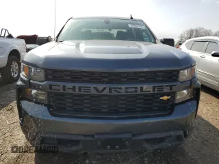 2020 Chevrolet Silverado 1500 Custom with VIN 3GCPWBEK9LG356000, listed as a Copart auction lot 44946305 with 0 mi miles and Salvage Title. Bid and sale history available at carsss.com. Image 5.