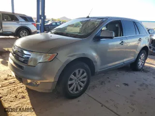 2008 Ford Edge Limited with VIN 2FMDK39C08BA00659, listed as a Copart auction lot 52638395 with 183,961 mi miles and Salvage Title. Bid and sale history available at carsss.com. Image 1.