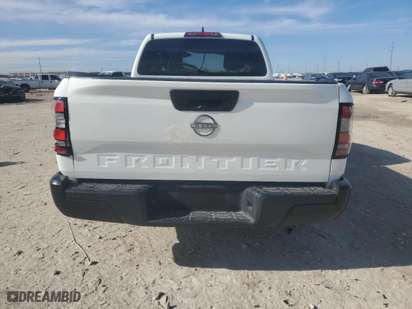 2024 Nissan Frontier S with VIN 1N6ED1CL2RN640228, listed as a Copart auction lot 87404644 with 8,696 mi miles and Salvage Title. Bid and sale history available at carsss.com. Image 6.