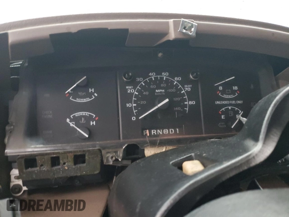 1993 Ford F-150 with VIN 1FTEX15N8PKB33583, listed as a Copart auction lot 89365335 with 0 mi miles and Salvage Title. Bid and sale history available at carsss.com. Image 9.