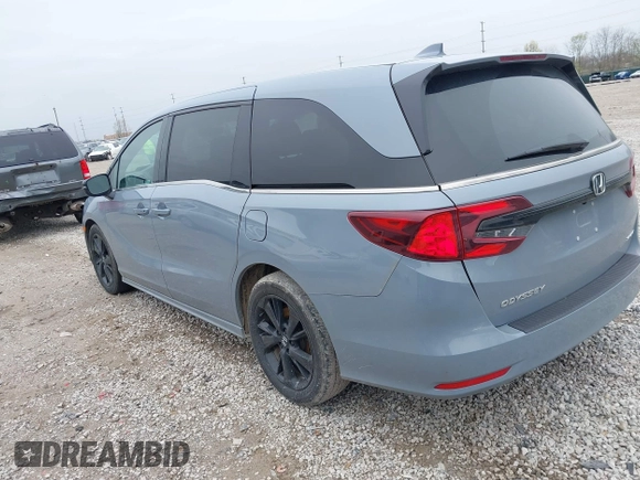 2024 Honda Odyssey Sport z VIN 5FNRL6H78RB048170, wystawiony jako IAAI lot #41958302 z przebiegiem 35 864 mil mil oraz . Historia ofert i sprzedaży dostępna na DreamBid. Obrazek 3.