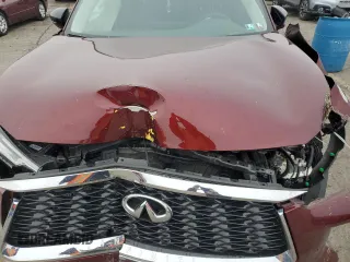 2022 Infiniti QX60 Luxe with VIN 5N1DL1FS7NC330131, listed as a Copart auction lot 87463584 with Not provided miles and Salvage title. Bid and sale history available at DreamBid. Image 14.