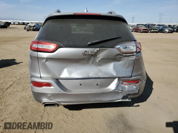 2017 Jeep Cherokee Overland с VIN 1C4PJLJS0HW574622, выставлен на аукционе Copart как лот 74615164 с пробегом 93 945 миль миль и Списание • Salvage title. История ставок и продаж доступна на DreamBid. Изображение 6.