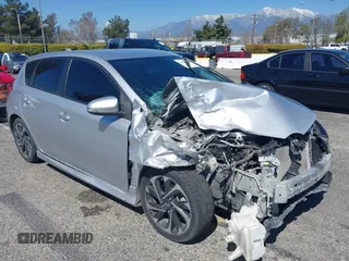 2016 Scion iM z VIN JTNKARJE3GJ519712, wystawiony jako IAAI lot #41827680 z przebiegiem 90 283 mil mil oraz . Historia ofert i sprzedaży dostępna na DreamBid. Obrazek 1.