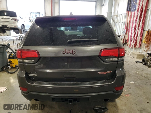 2021 Jeep Grand Cherokee Trailhawk with VIN 1C4RJFLG5MC581256, listed as a Copart auction lot 52742665 with 90,289 mi miles and Non Repairable. Bid and sale history available at carsss.com. Image 6.