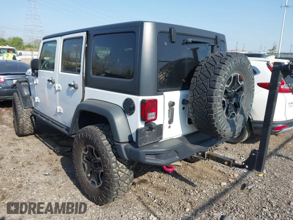 2015 Jeep Wrangler Unlimited Rubicon with VIN 1C4BJWFG1FL602412, listed as a IAAI auction lot 42065619 with 109,070 mi miles. Bid and sale history available at carsss.com. Image 3.