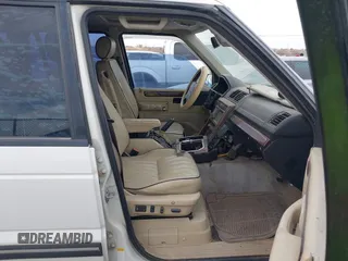 2001 Land Rover Range Rover with VIN SALPM16461A455068, listed as a IAAI auction lot 41550292 with 207,788 mi miles and . Bid and sale history available at DreamBid. Image 5.