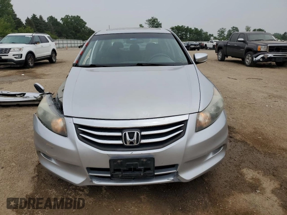 2011 Honda Accord EX-L with VIN 1HGCP3F86BA009033, listed as a Copart auction lot 59231125 with 147,874 mi miles and Salvage title. Bid and sale history available at DreamBid. Image 5.