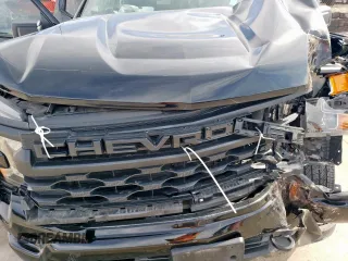 2024 Chevrolet Silverado 1500 Custom with VIN 3GCPABEK0RG245584, listed as a Copart auction lot 50540105 with 43,937 mi miles and Salvage Title. Bid and sale history available at DreamBid. Image 12.