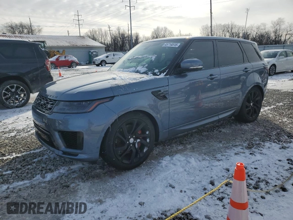 2018 Land Rover Range Rover Sport with VIN SALWR2RE6JA813535, listed as a Copart auction lot 45714515 with 108,540 mi miles and Clean Title. Bid and sale history available at carsss.com. Image 1.