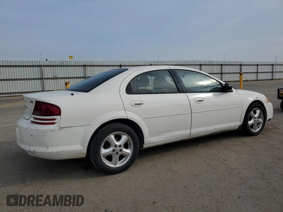 2005 Dodge Stratus SXT z VIN 1B3EL46X85N651624, wystawiony jako Copart lot #43610135 z przebiegiem 166 791 mil mil oraz Szkoda całkowita • Salvage title. Historia ofert i sprzedaży dostępna na DreamBid. Obrazek 3.