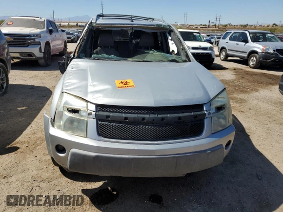 2005 Chevrolet Equinox LT z VIN 2CNDL73F356151393, wystawiony jako Copart lot #54712785 z przebiegiem Nie podano mil oraz Szkoda całkowita • Salvage title. Historia ofert i sprzedaży dostępna na DreamBid. Obrazek 5.
