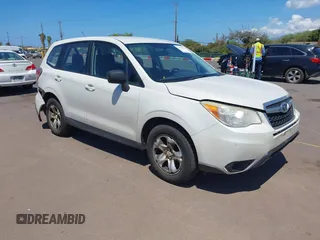 2014 Subaru Forester 2.5i with VIN JF2SJAAC9EH547346, listed as a IAAI auction lot 41900003 with 156,911 mi miles. Bid and sale history available at carsss.com. Image 1.
