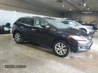 2007 Mazda CX-7 Sport with VIN JM3ER29LX70108101, listed as a Copart auction lot 76023534 with 114,076 mi miles and Salvage Title. Bid and sale history available at carsss.com. Image 4.