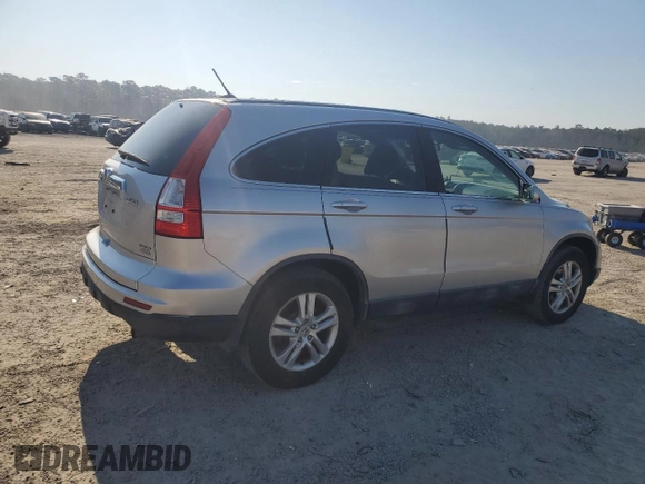 2011 Honda CR-V EX-L with VIN 5J6RE4H72BL064389, listed as a Copart auction lot 46989655 with 121,213 mi miles and Salvage Title. Bid and sale history available at carsss.com. Image 3.