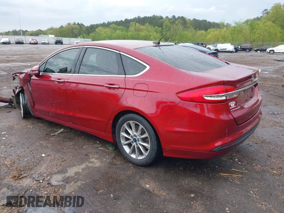 2017 Ford Fusion SE with VIN 3FA6P0HD8HR309469, listed as a IAAI auction lot 41891713 with 92,300 mi miles. Bid and sale history available at carsss.com. Image 3.