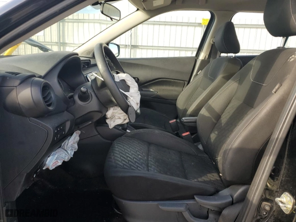 2021 Nissan Kicks S with VIN 3N1CP5BVXML496225, listed as a Copart auction lot 46802765 with 43,885 mi miles and Salvage Title. Bid and sale history available at carsss.com. Image 7.