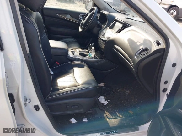 2017 Infiniti QX60 with VIN 5N1DL0MM4HC522089, listed as a IAAI auction lot 41897843 with 111,721 mi miles. Bid and sale history available at carsss.com. Image 5.