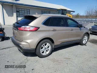 2020 Ford Edge SEL with VIN 2FMPK4J99LBA83651, listed as a Copart auction lot 50060495 with 28,273 mi miles and Salvage Title. Bid and sale history available at carsss.com. Image 3.