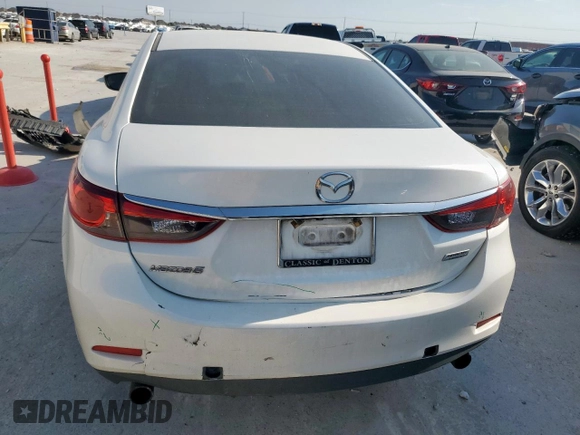 2017 Mazda Mazda6 Touring with VIN JM1GL1V54H1119658, listed as a Copart auction lot 52875885 with 207,010 mi miles and Salvage Title. Bid and sale history available at carsss.com. Image 6.