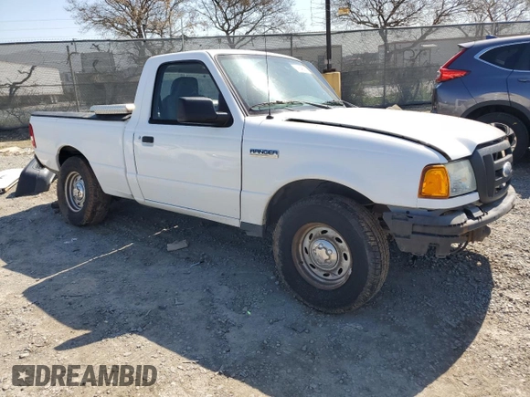 2006 Ford Ranger XL with VIN 1FTYR10U86PA94582, listed as a Copart auction lot 49848835 with 112,118 mi miles and Salvage title. Bid and sale history available at DreamBid. Image 4.