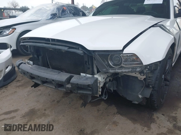 2013 Ford Mustang V6 with VIN 1ZVBP8AM8D5206791, listed as a IAAI auction lot 41156172 with 97,169 mi miles. Bid and sale history available at carsss.com. Image 6.