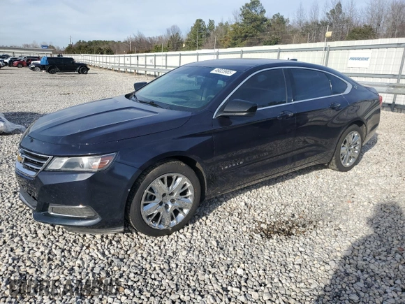 2019 Chevrolet Impala LS with VIN 2G11X5S30K9134416, listed as a Copart auction lot 46023985 with 125,517 mi miles and Salvage Title. Bid and sale history available at DreamBid. Image 1.