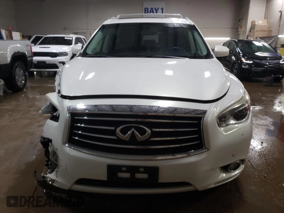 2014 Infiniti QX60 with VIN 5N1AL0MM5EC528868, listed as a Copart auction lot 44406045 with 126,198 mi miles and Salvage Title. Bid and sale history available at carsss.com. Image 5.