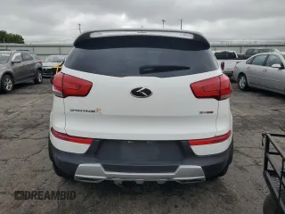 2015 Kia Sportage EX with VIN KNDPCCAC9F7692369, listed as a Copart auction lot 58847895 with 250,000 mi miles and Salvage title. Bid and sale history available at DreamBid. Image 6.