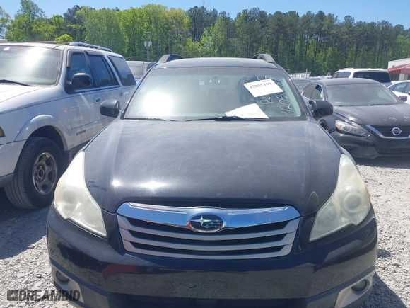 2011 Subaru Outback 2.5i Prem with VIN 4S4BRBBC0B3407606, listed as a IAAI auction lot 42057169 with 161,188 mi miles. Bid and sale history available at carsss.com. Image 6.